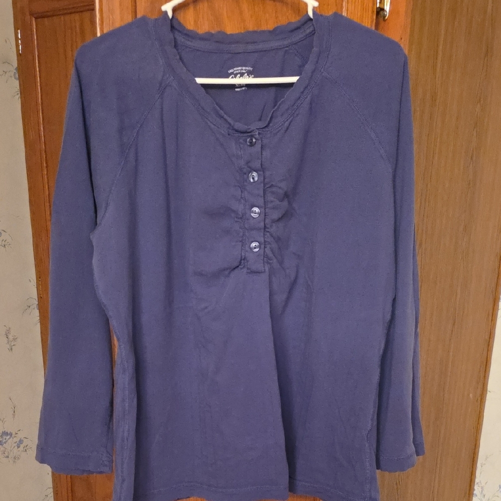 Cabela's Navy Button-Down Shirt
